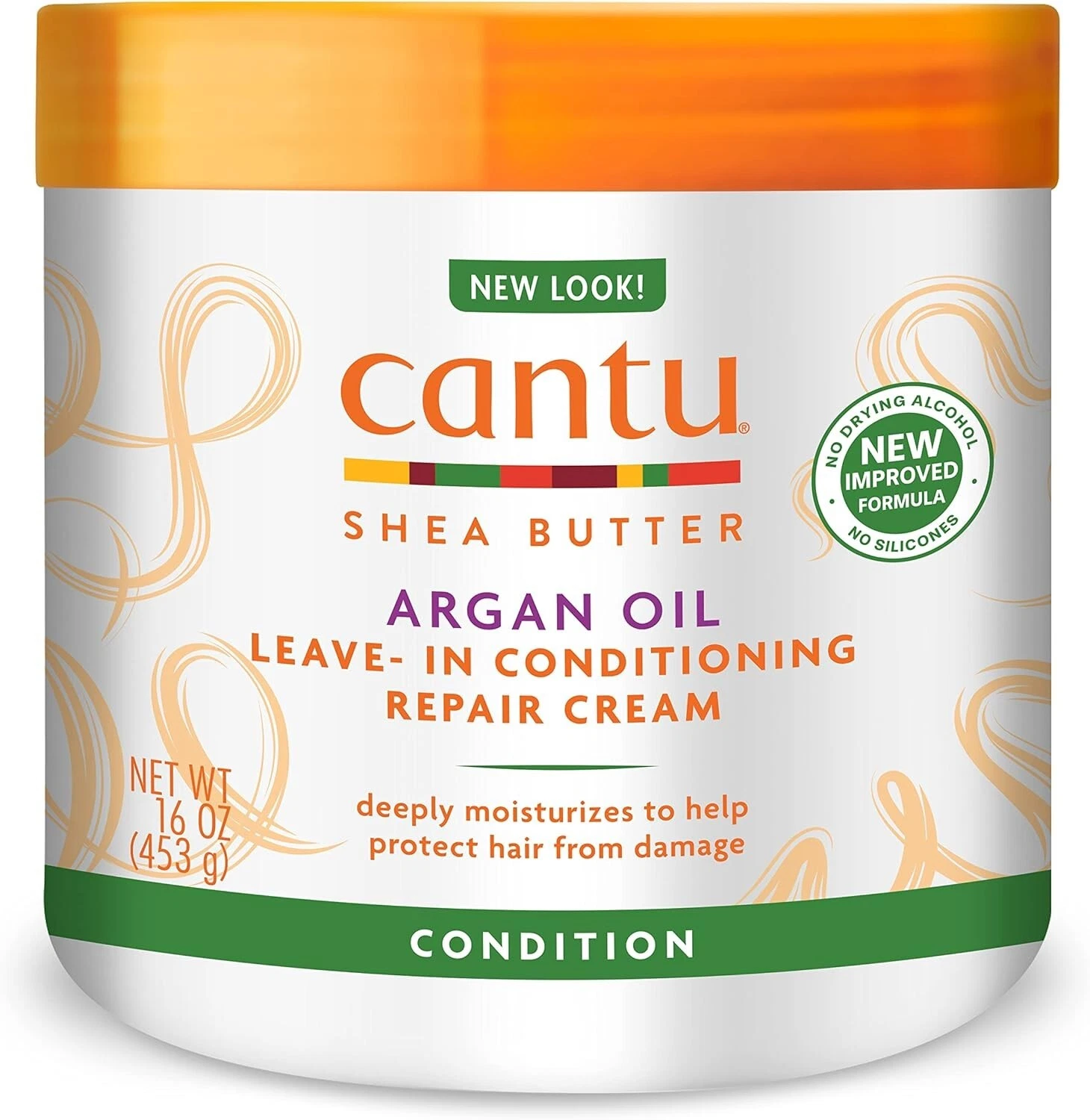 Cantu Argan Oil Leave In Conditioning Repair Cream 453g